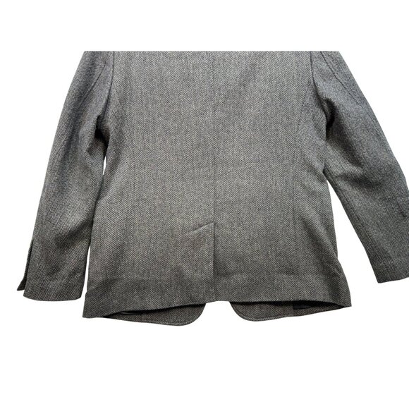American Eagle Outfitters Mens The Legendary Blazer L Wool Blend Herringbone Jac - Picture 12 of 13